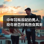 中年背叛原配的男人，晚年是否终将自食其果？（图4）