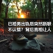 已婚男出轨后突然断联不认情?背后真相让人震惊!(图3) 已婚男出轨后突然断联不认情?背后真相让人震惊!(图3)