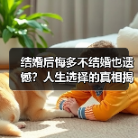 结婚后悔多不结婚也遗憾？人生选择的真相揭晓（图2）