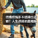 结婚后悔多不结婚也遗憾？人生选择的真相揭晓（图3）