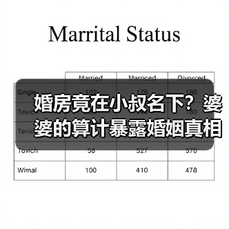 婚房竟在小叔名下?婆婆的算计暴露婚姻真相(图3) 婚房竟在小叔名下?婆婆的算计暴露婚姻真相(图3)