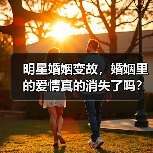 明星婚姻变故，婚姻里的爱情真的消失了吗？（图1）