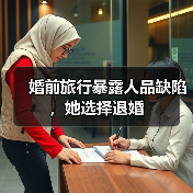 婚前旅行暴露人品缺陷,她选择退婚(图2) 婚前旅行暴露人品缺陷,她选择退婚(图2)