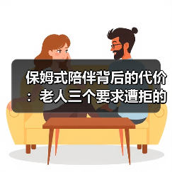 保姆式陪伴背后的代价:老人三个要求遭拒的真相(图4) 保姆式陪伴背后的代价:老人三个要求遭拒的真相(图4)