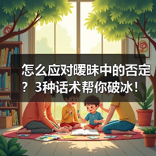 怎么应对暧昧中的否定?3种话术帮你破冰!(图2) 怎么应对暧昧中的否定?3种话术帮你破冰!(图2)