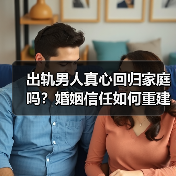 出轨男人真心回归家庭吗?婚姻信任如何重建(图2) 出轨男人真心回归家庭吗?婚姻信任如何重建(图2)