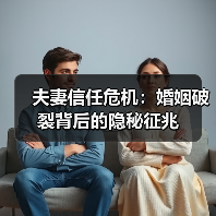 夫妻信任危机:婚姻破裂背后的隐秘征兆(图2) 夫妻信任危机:婚姻破裂背后的隐秘征兆(图2)