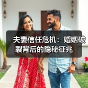 夫妻信任危机:婚姻破裂背后的隐秘征兆(图4) 夫妻信任危机:婚姻破裂背后的隐秘征兆(图4)