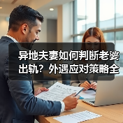 异地夫妻如何判断老婆出轨?外遇应对策略全解析(图2) 异地夫妻如何判断老婆出轨?外遇应对策略全解析(图2)