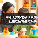 中年夫妻感情裂痕真相：互相理解才是维系关键
