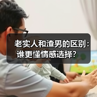 老实人和渣男的区别:谁更懂情感选择?(图3) 老实人和渣男的区别:谁更懂情感选择?(图3)