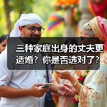 三种家庭出身的丈夫更适婚？你是否选对了？
