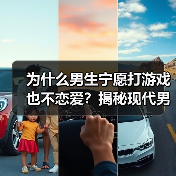 为什么男生宁愿打游戏也不恋爱?揭秘现代男性情感选择(图2) 为什么男生宁愿打游戏也不恋爱?揭秘现代男性情感选择(图2)