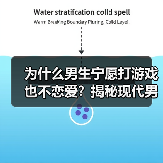 为什么男生宁愿打游戏也不恋爱?揭秘现代男性情感选择(图4) 为什么男生宁愿打游戏也不恋爱?揭秘现代男性情感选择(图4)