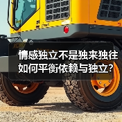 情感独立不是独来独往 如何平衡依赖与独立?(图4) 情感独立不是独来独往 如何平衡依赖与独立?(图4)