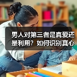 男人对第三者是真爱还是利用？如何识别真心？