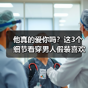 他真的爱你吗?这3个细节看穿男人假装喜欢你的真相(图1) 他真的爱你吗?这3个细节看穿男人假装喜欢你的真相(图1)