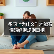 多问“为什么”才能看懂婚姻潜规则真相(图4) 多问“为什么”才能看懂婚姻潜规则真相(图4)