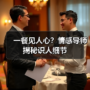 一餐见人心?情感导师揭秘识人细节(图1) 一餐见人心?情感导师揭秘识人细节(图1)