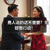 男人说的话不重要?关键看行动!(图2) 男人说的话不重要?关键看行动!(图2)