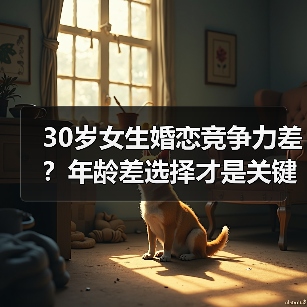 30岁女生婚恋竞争力差?年龄差选择才是关键!(图3) 30岁女生婚恋竞争力差?年龄差选择才是关键!(图3)
