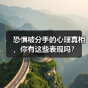 恐惧被分手的心理真相,你有这些表现吗?(图1) 恐惧被分手的心理真相,你有这些表现吗?(图1)