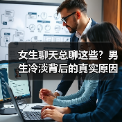 女生聊天总聊这些?男生冷淡背后的真实原因竟是!(图3) 女生聊天总聊这些?男生冷淡背后的真实原因竟是!(图3)