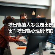 被出轨的人怎么走出伤害？被出轨心理创伤的治疗