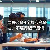 恋爱必备4个核心竞争力,不培养迟早后悔(图2) 恋爱必备4个核心竞争力,不培养迟早后悔(图2)