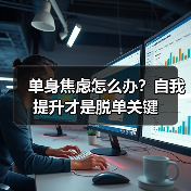 单身焦虑怎么办？自我提升才是脱单关键