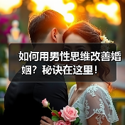 如何用男性思维改善婚姻?秘诀在这里!(图1) 如何用男性思维改善婚姻?秘诀在这里!(图1)