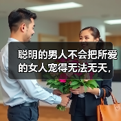 聪明的男人不会把所爱的女人宠得无法无天，而是会这样做