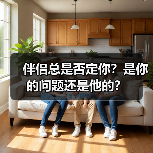 伴侣总是否定你?是你的问题还是他的?(图1) 伴侣总是否定你?是你的问题还是他的?(图1)