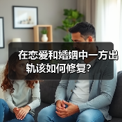 在恋爱和婚姻中一方出轨该如何修复？