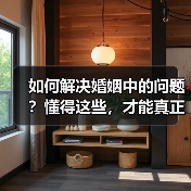如何解决婚姻中的问题?懂得这些,才能真正修复(图3) 如何解决婚姻中的问题?懂得这些,才能真正修复(图3)