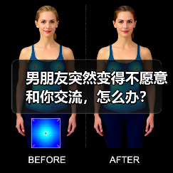 男朋友突然变得不愿意和你交流,怎么办?(图3) 男朋友突然变得不愿意和你交流,怎么办?(图3)