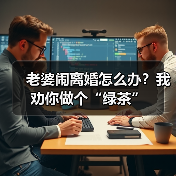 老婆闹离婚怎么办?我劝你做个“绿茶”(图3) 老婆闹离婚怎么办?我劝你做个“绿茶”(图3)