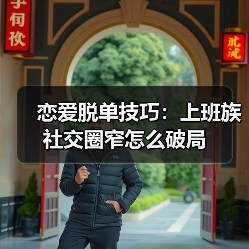恋爱脱单技巧：上班族社交圈窄怎么破局